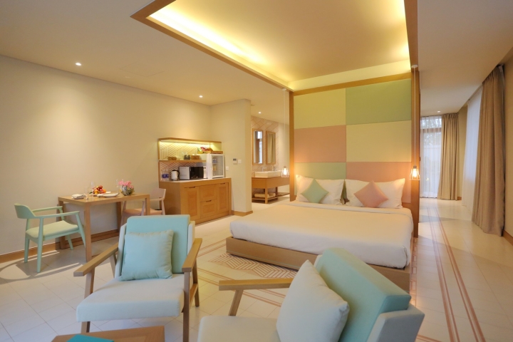 Hình ảnh phòng Phòng Studio 1 Giường Lớn Hướng Vườn (Studio Living)