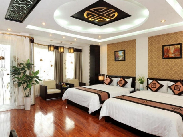 Picture of room Phòng Deluxe Giường Đôi/2 Giường Đơn Hướng Phố