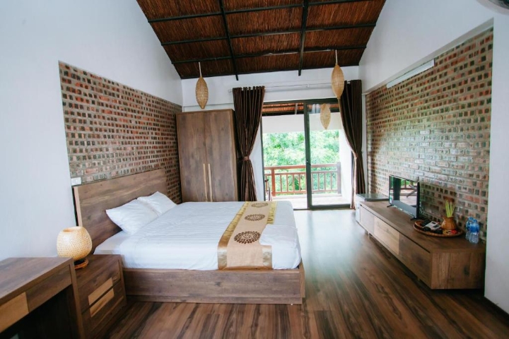 Hình ảnh phòng Deluxe Double Room With Balcony And Mountain View