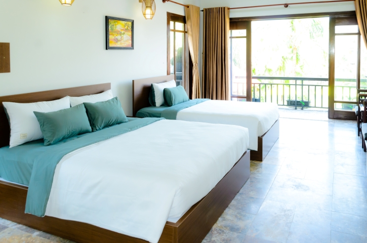 Hình ảnh phòng Deluxe Twin Room With River View