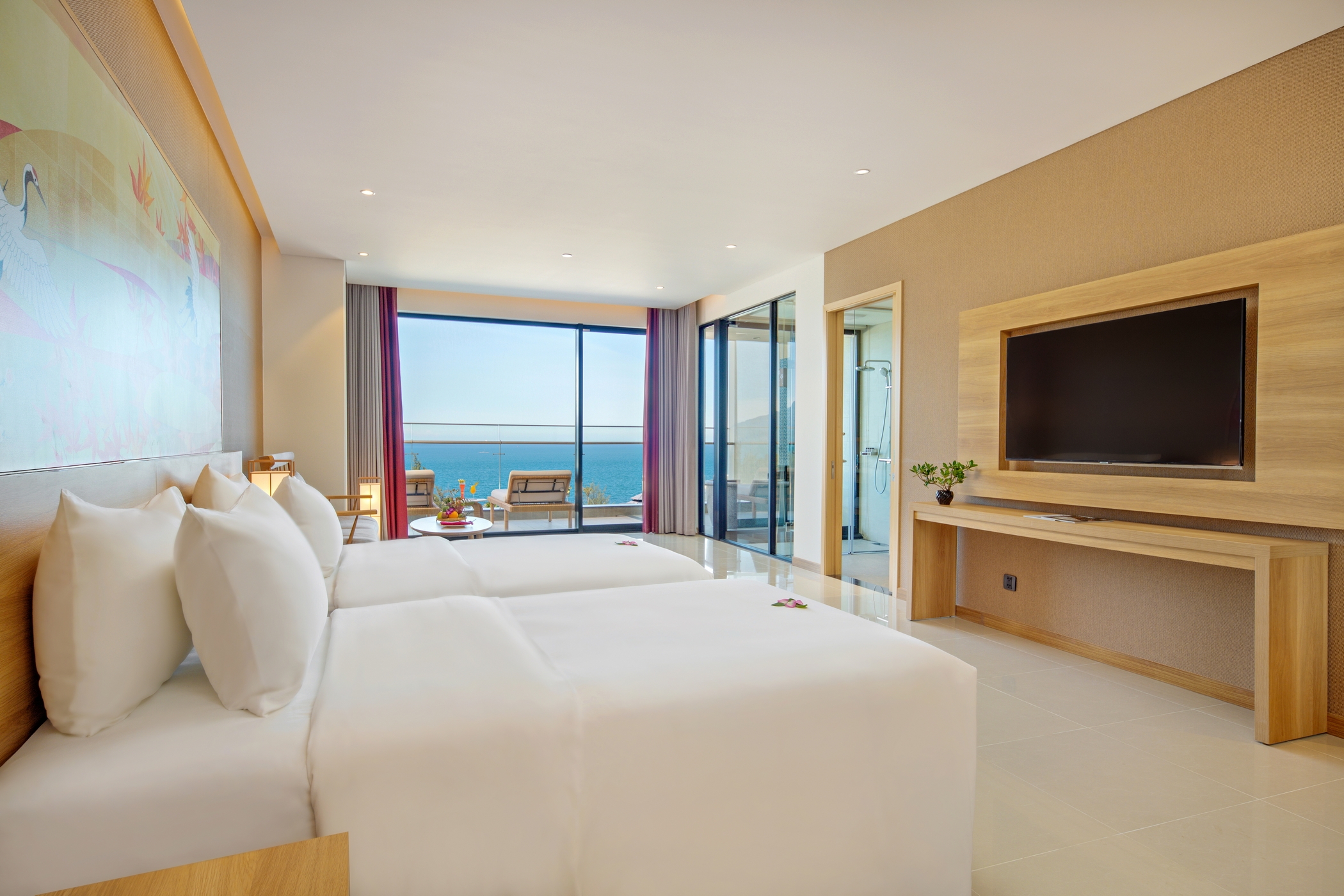 Hình ảnh phòng Deluxe Twin Panoramic Ocean View