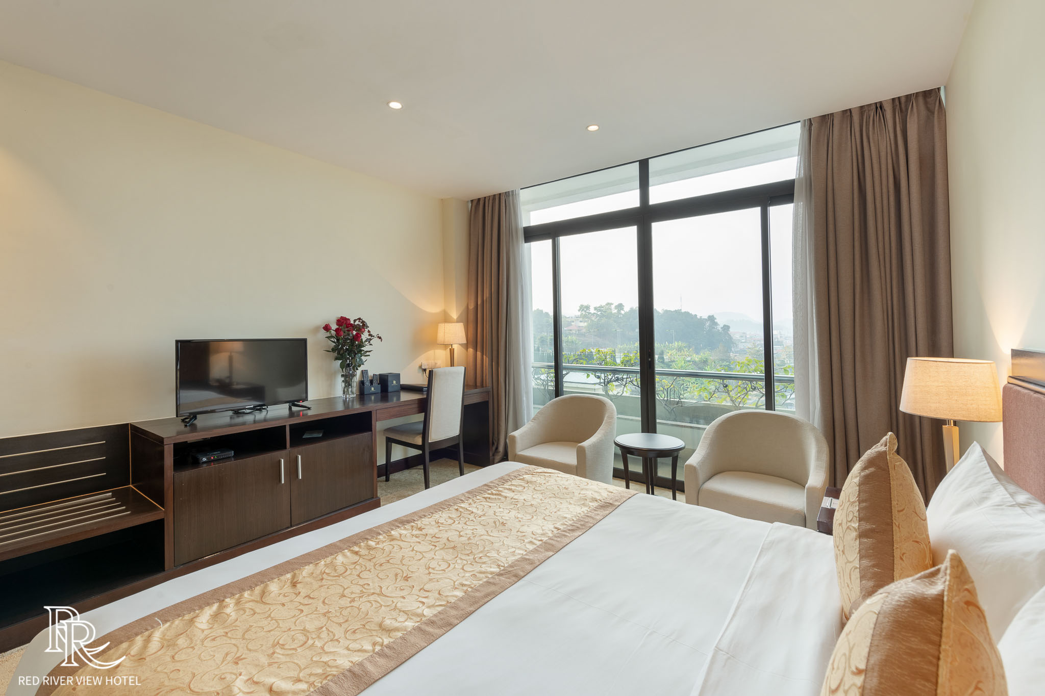 Hình ảnh phòng Premier Deluxe Double Room With Balcony