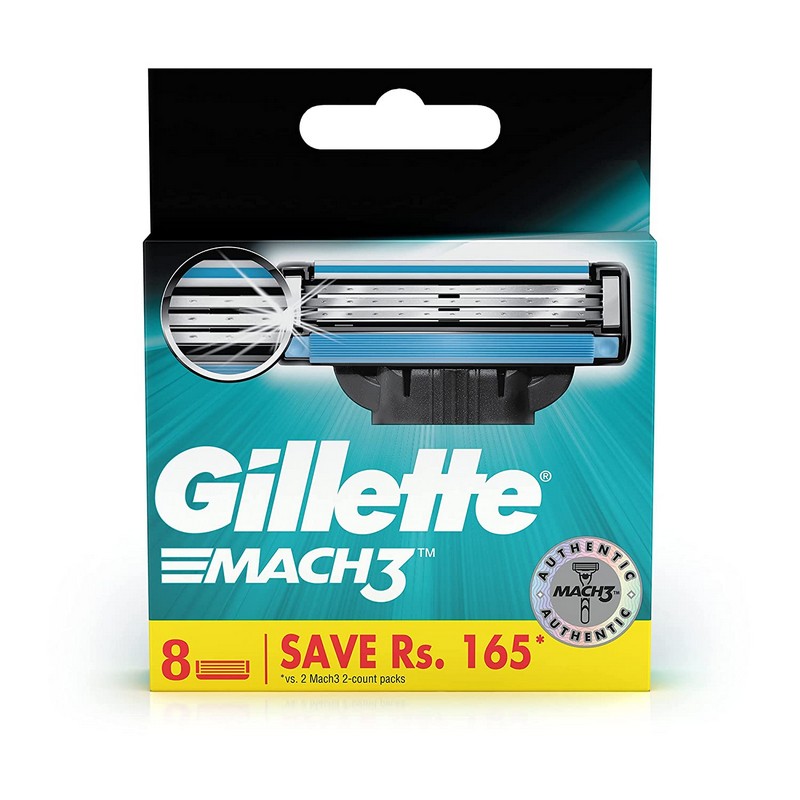 

Gillette Mach3 Blade 8 Cartridges