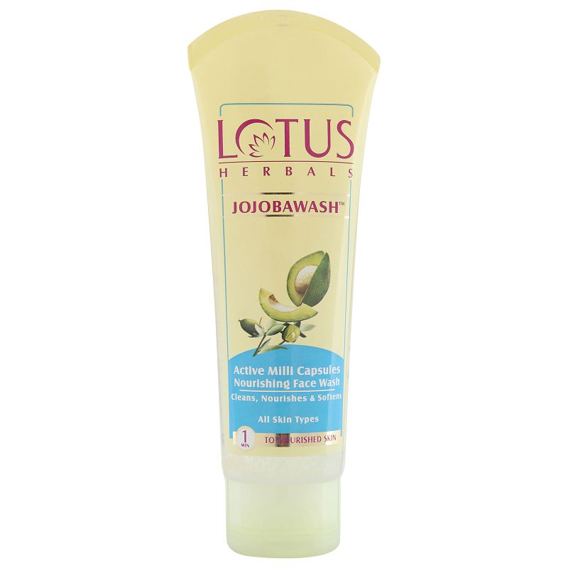 

LOTUS JOJOBAWASH Active Milli Capsules Nourishing Face Wash 120gm