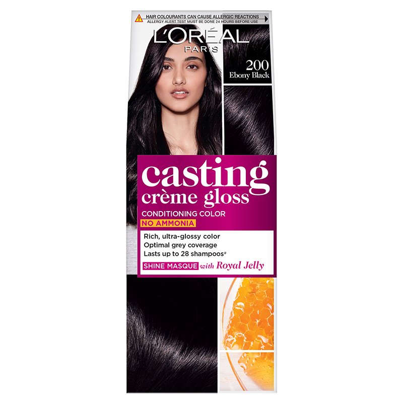 Buy L'Oreal Paris Casting Creme Gloss Ebony Black 200 ...