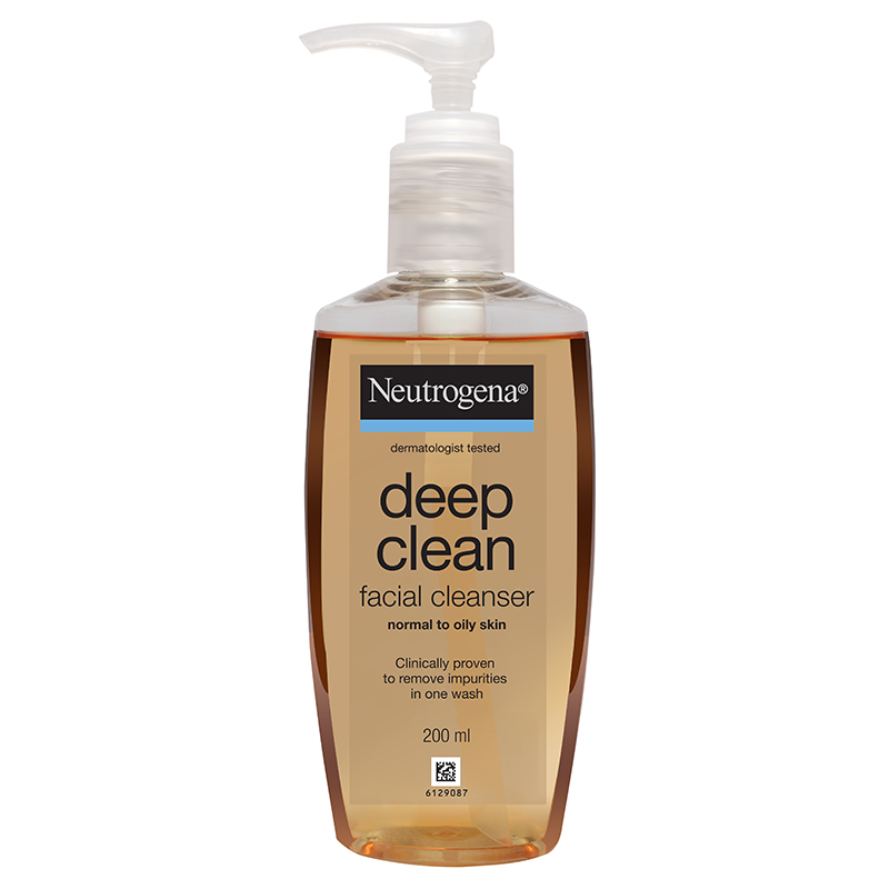 facial clean Neutrogena cleanser deep