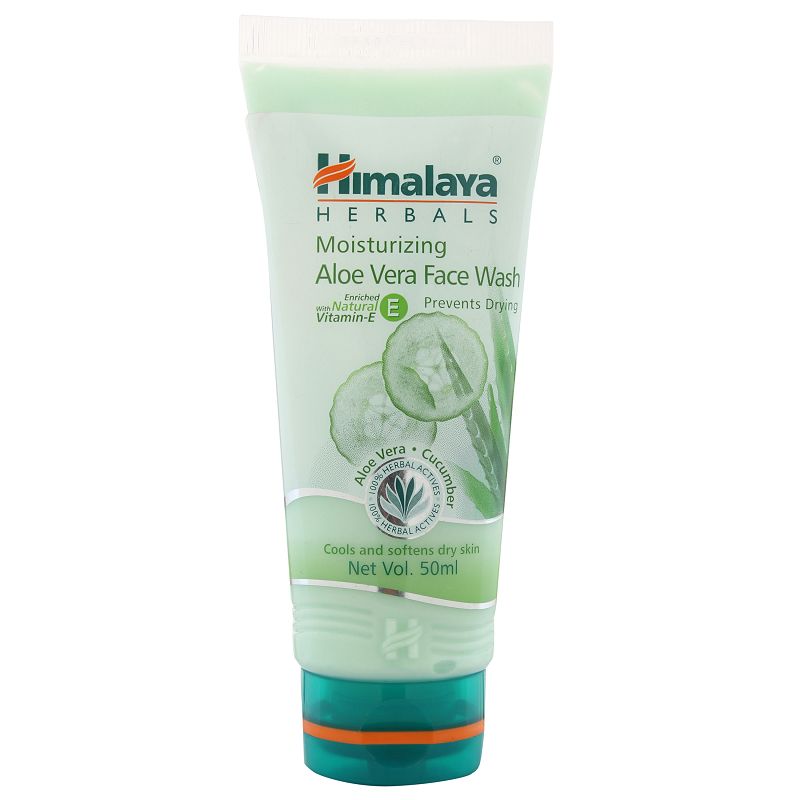 Buy Himalaya Moisturizing Aloe Vera Face Wash 50ml Health And Glow 8910