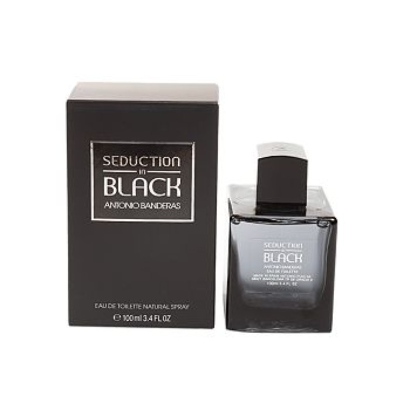 Antonio Banderas Seduction In Black Eau De Toilette For Men 100ml