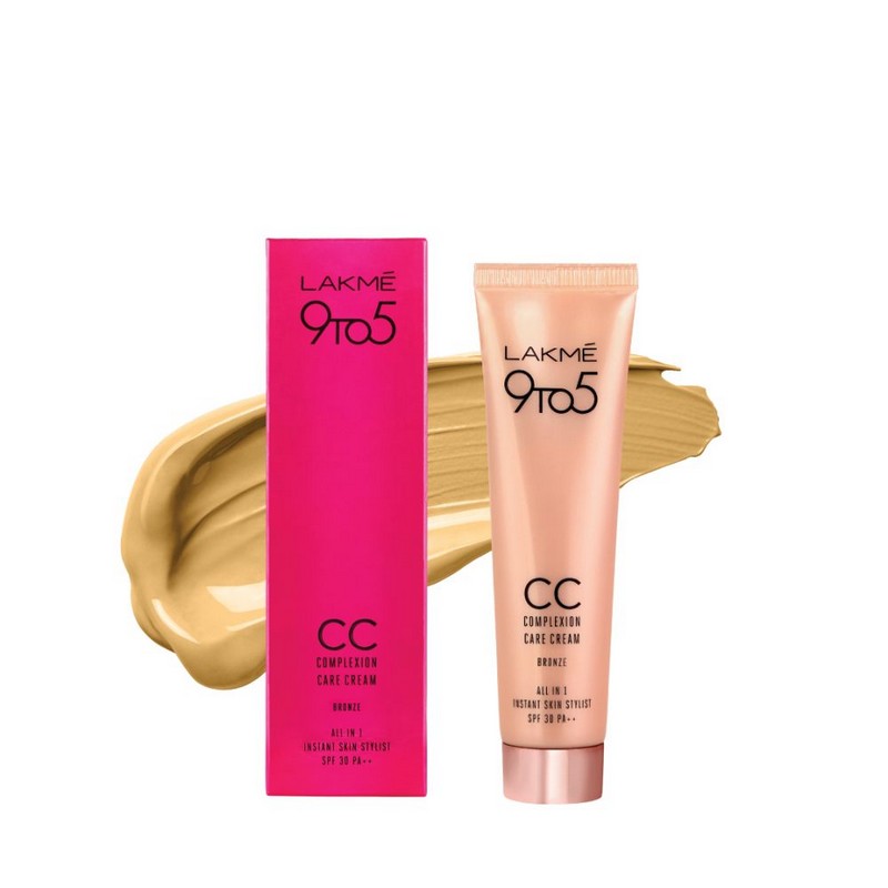 cream lakme cc face bronze skin complexion tone care creams spf 30gm india health lightening glow lightens 30g nykaa