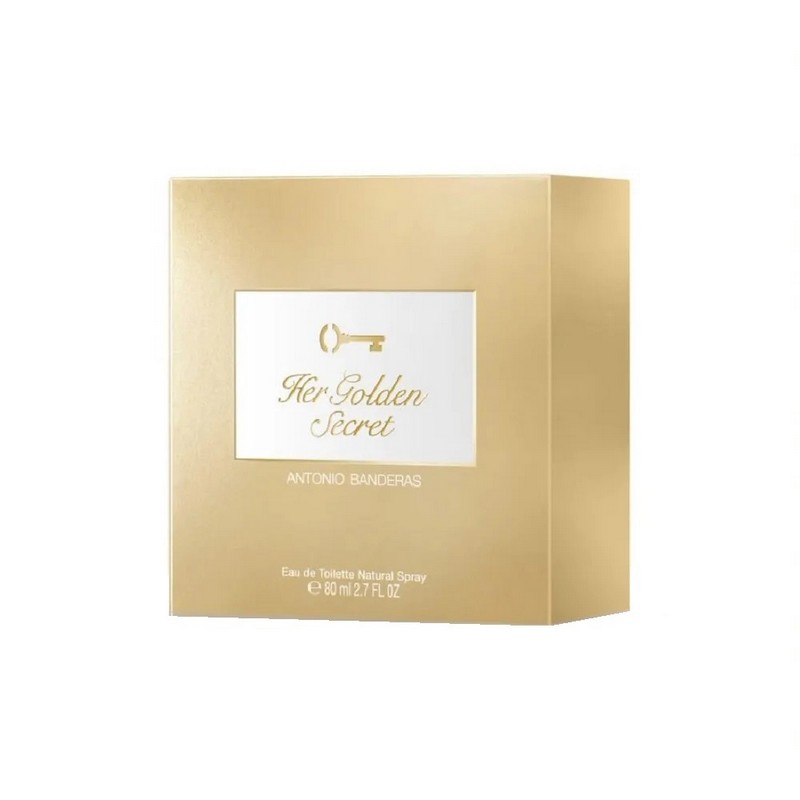 Antonio Banderas Her Golden Secret Eau De Toilette For Women 80ml