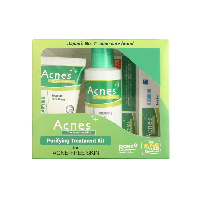 acnes purifying foaming face wash