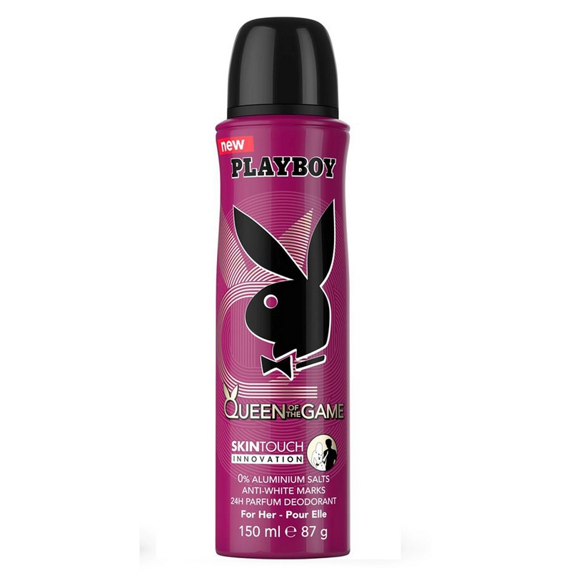 Playboy Queen Of The Game Deodorant For Women 150ml