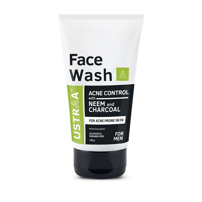 

Ustraa Acne Control Face Wash With Neem & Charcoal 100gm