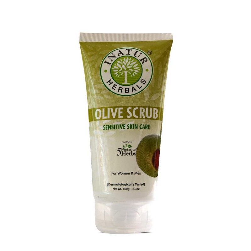 

Inatur Olive Face Scrub Sensitive Skin 150ml