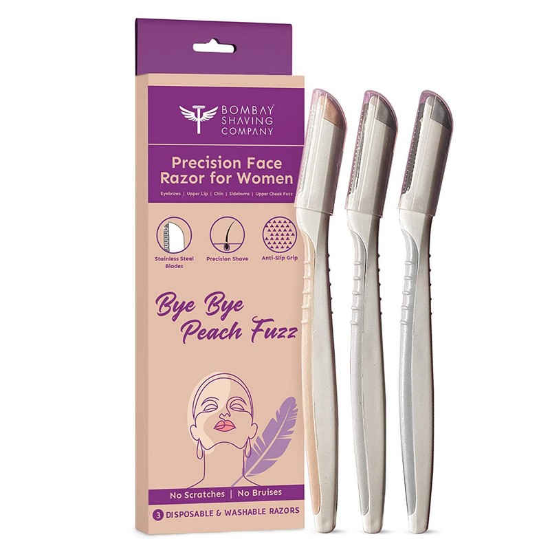 

Bombay shaving Company Precision Face Razor For Women Pack of 3