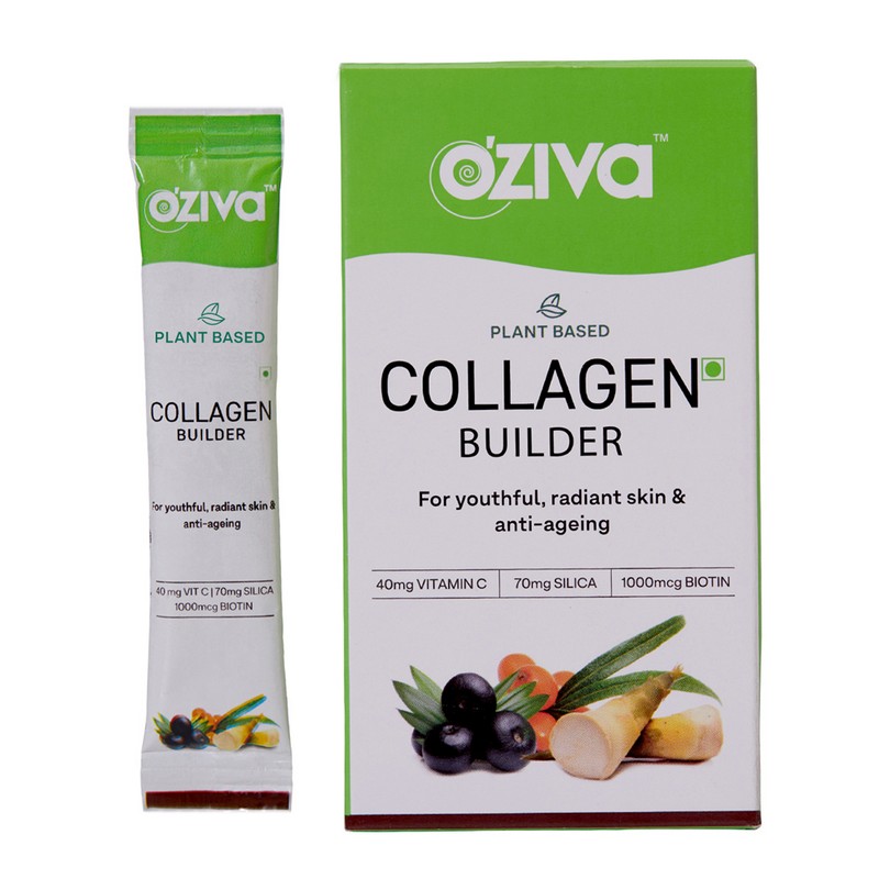 

Oziva Plant Based Collagen Builder Anti-Aging 6 Sachets