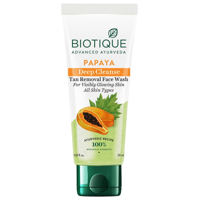 

Biotique Papaya Deep Cleanse Face Wash 50ml