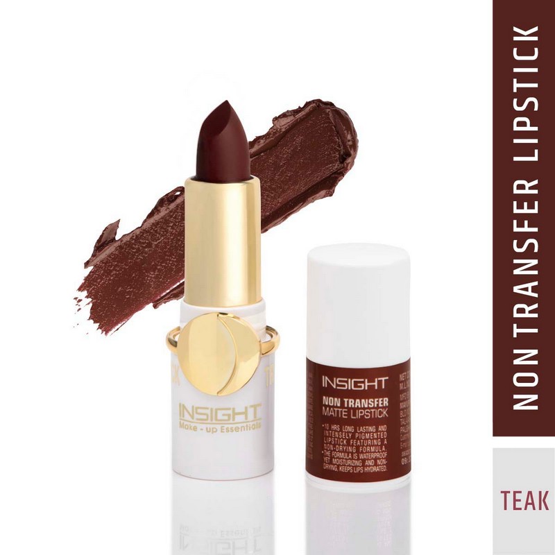 

Insight Cosmetics Non Transfer Matte Lipstick Ll0404 Teak 4.2gm