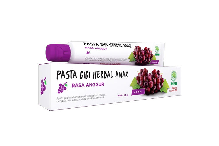 PASTA GIGI HERBAL ANAK ANGGUR