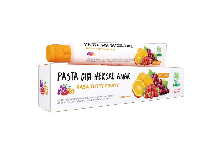 Pasta Gigi Herbal Anak Tutti Fruty