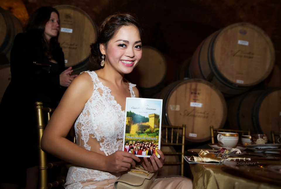 Fundraising for charity at Castello Di Amarosa, Napa Valley - Image 131