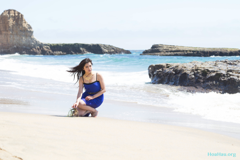 Hoa Hau Ao Dai Annual Beach Photoshoot 2013 - Santa Cruz, CA - Image 037