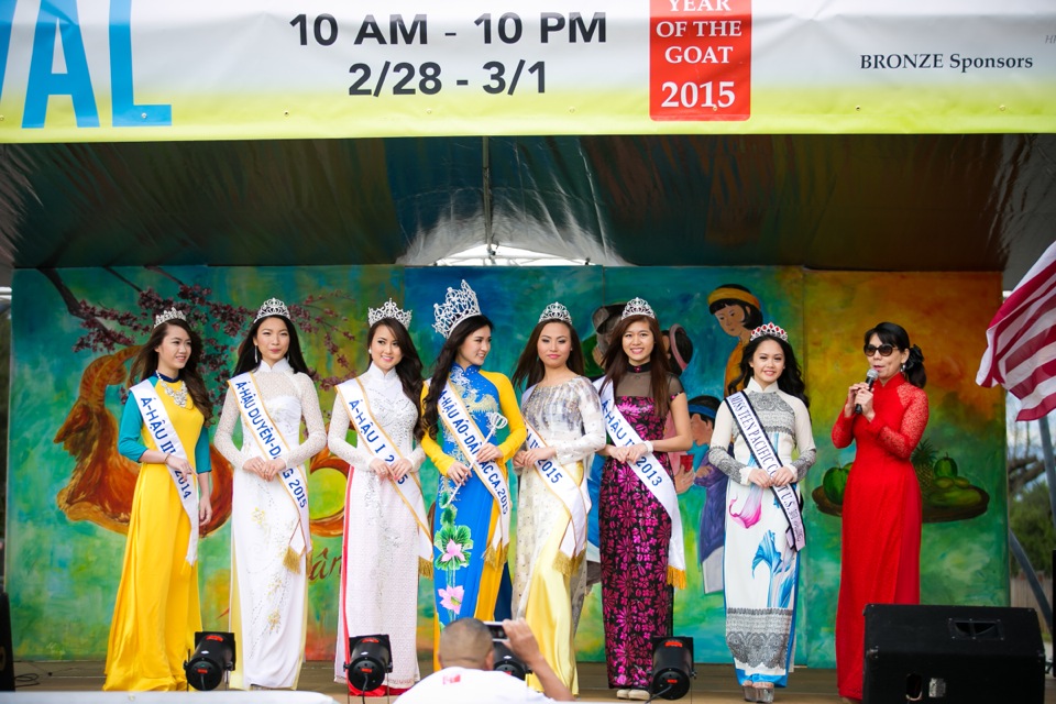 Tết Festival at Kelley Park, San Jose CA - Hoa Hậu Áo Dài Bắc Cali 2015 - Image 131