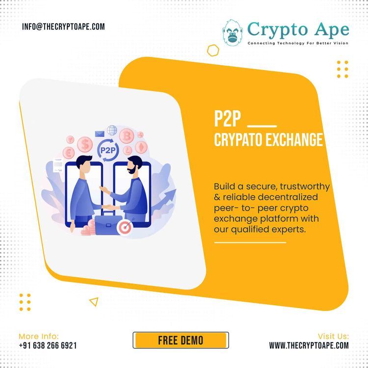 p2p cryptocurrency exchange development company