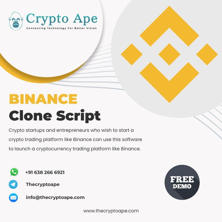 Binance Clone Script Binance Clone Script