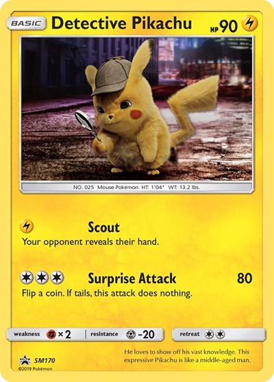 Detective Pikachu SM170