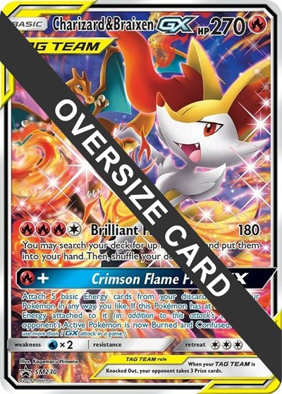 Charizard & Braixen GX SM230