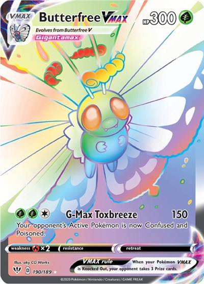 Butterfree VMAX 190