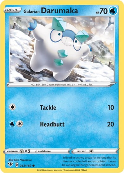 Galarian Darumaka 43