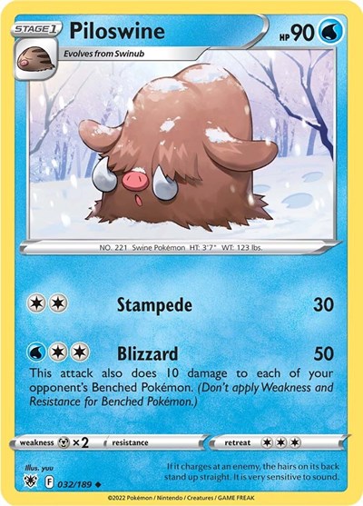 Piloswine 32