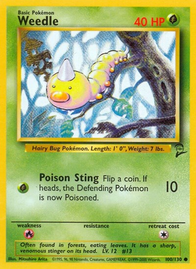 Weedle 100