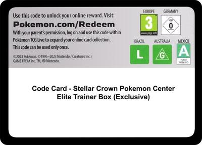 Elite Trainer Box · Pokemon Center