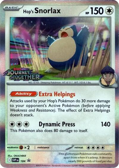 Hop's Snorlax 184