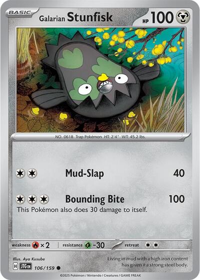Galarian Stunfisk 106