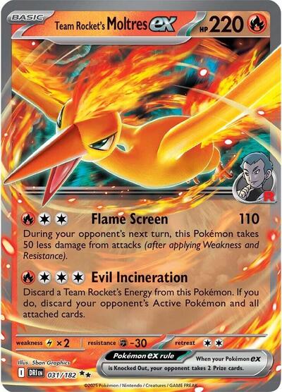 Team Rocket's Moltres Ex 31