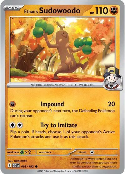 Ethan's Sudowoodo 93