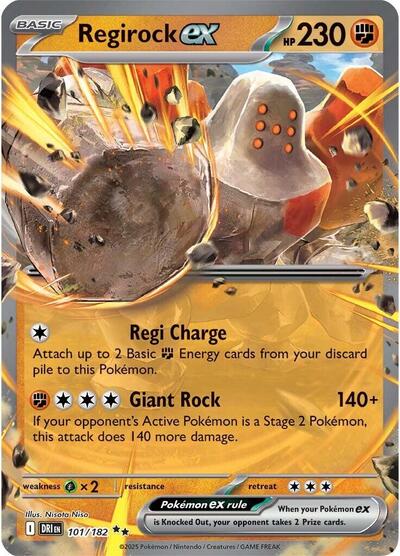 Regirock ex 101