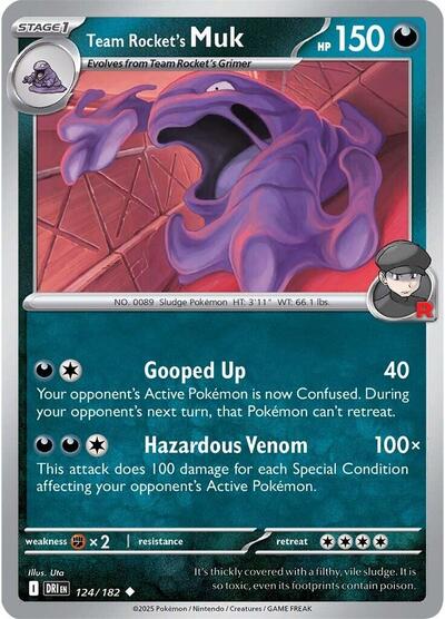 Team Rocket's Muk 124
