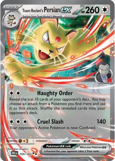 Team Rocket's Persian ex 150