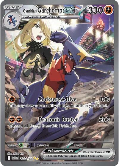 Cynthia's Garchomp ex 232