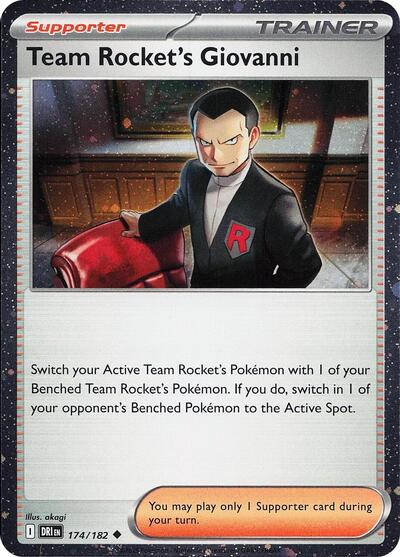 Team Rocket's Giovanni 174