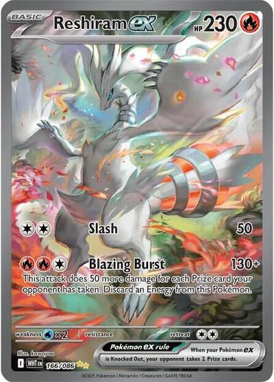 Reshiram ex 166