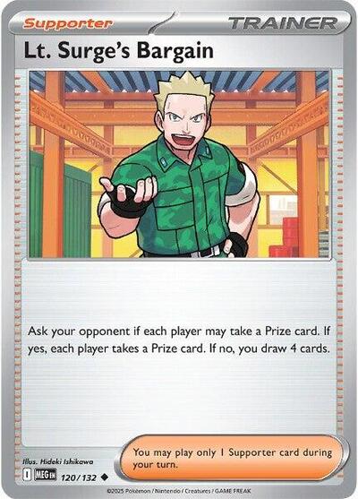 Lt. Surge's Bargain 120