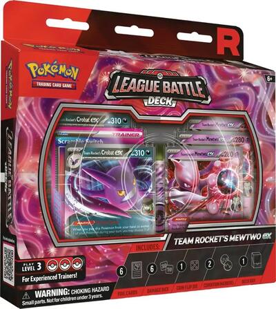 League Battle Deck: Team Rocket's Mewtwo Ex 