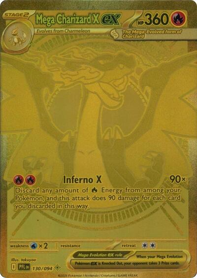 Mega Charizard X ex 130