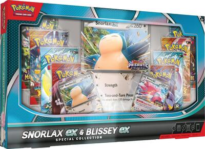 Snorlax Ex & Blissey Ex Special Collection 